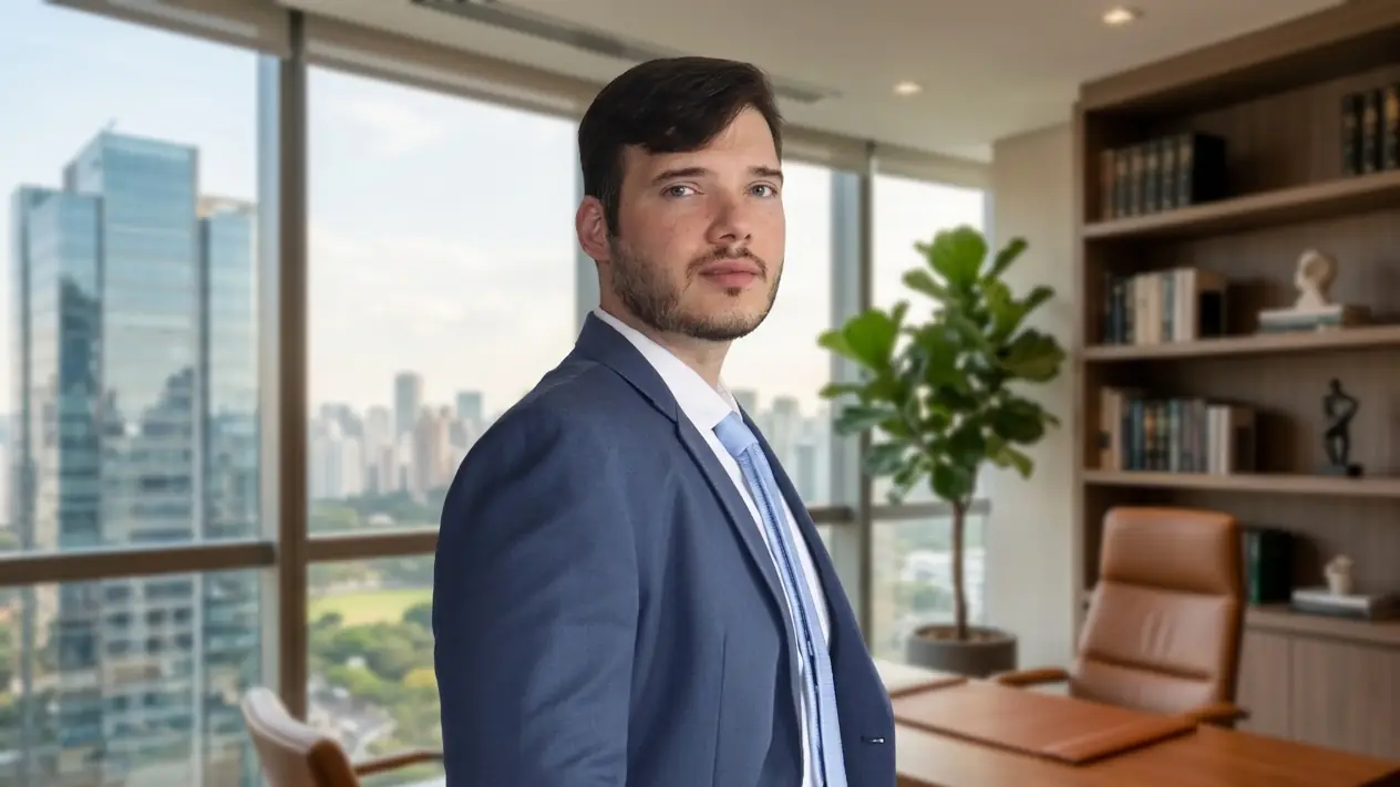 Tiago Andrade Krejci no escritório